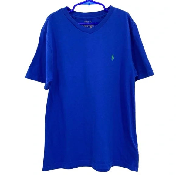 Polo Ralph Lauren Boys Short Sleeve Blue T-Shirt - Picture 1 of 6